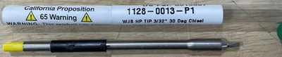 #ad Pace 1128 0013 P1 Soldering Tip 3 32quot; 30° Bent Chisel For WJS 100 System $18.25