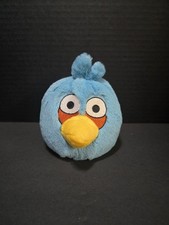 Angry Birds Blue Jay Bird 7" Stuffed Animal Plush Toy- NO SOUND