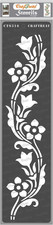 Reusable Flower Border Stencils for Painting on Wood, Canvas, Paper,