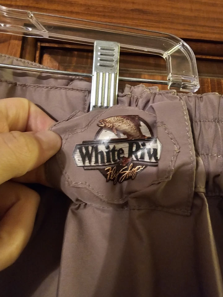 White River Fly Shop WaistWaders Para Hombres M-Tan Poliéster/Nylon Shell Pie de Neopreno Foto 3 de 4