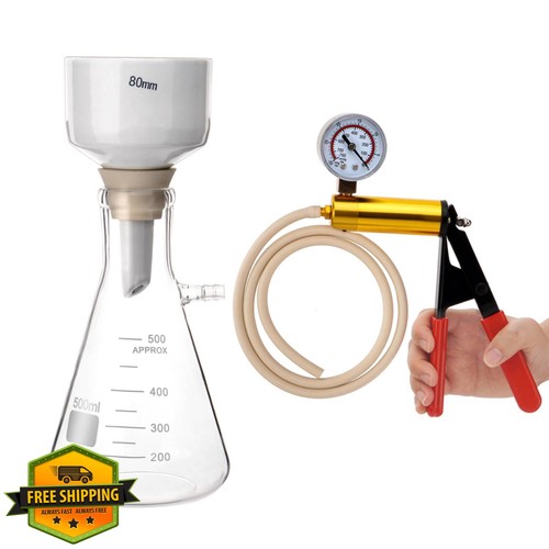 FOUR E'S SCIENTIFIC 500mL Buchner Imbuto Laboratorio Kit Filtraggio