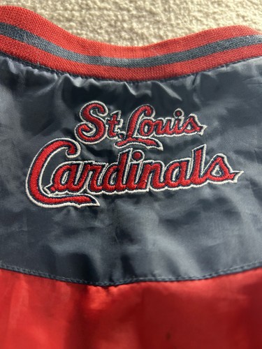 St Louis Cardinals Herren Gr. 2XL Pullover Windbreaker Jacke Rot - Bild 7 von 8