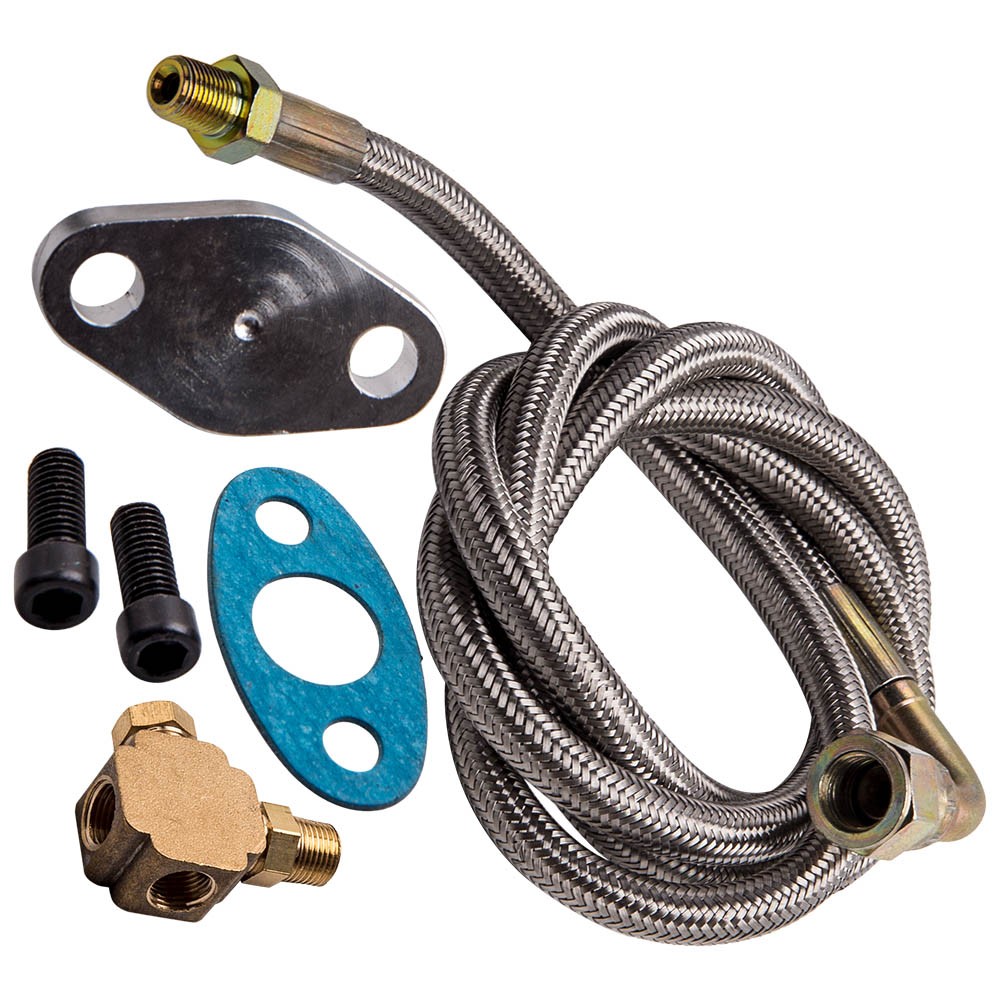 Kit tuyau turbo universel 41'' haute durabilité T3 T4E T70