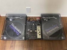 Technics SL-1200MK5  2 Turntables  DENON DN-X600 Mixer Set Black Tested