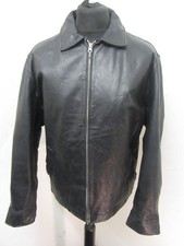 VINTAGE GAP LEATHER BOX JACKET SIZE M