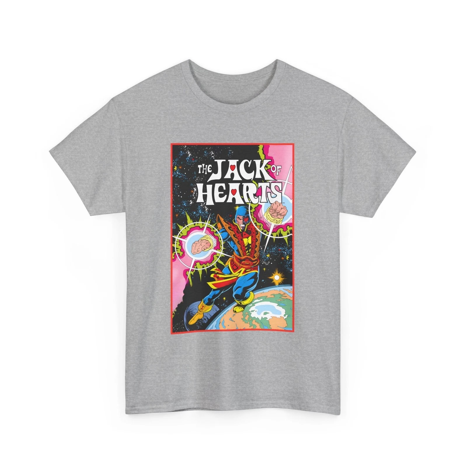 Jack of Hearts T-Shirt - Marvel Comics - Avengers - She-Hulk Beau - Zero Fluid