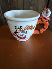 Vintage 2001 Kelloggs Tony The Tiger Oversize Coffee Mug Cup Bowl