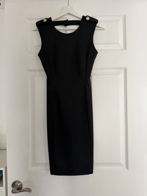 Liu Jo Black Sheath Dress