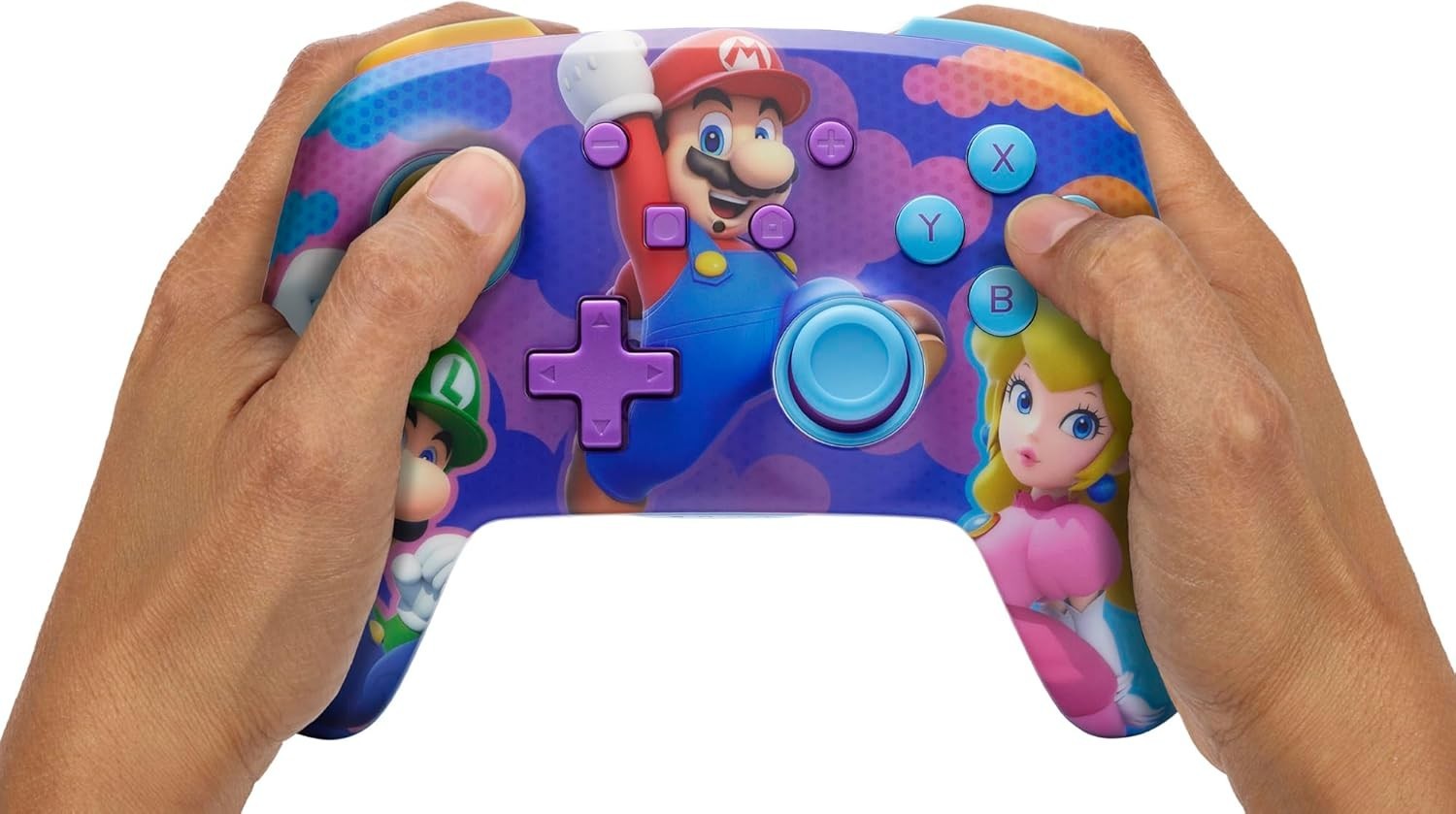 Manette sans fil PowerA avec boutons programmables pour Switch OLED et Lite