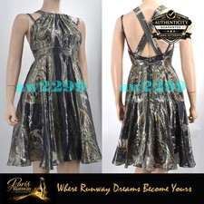 VERSACE Collection  NWT Iconic Rare Dress, Multi, FR 40 / US 6, New
