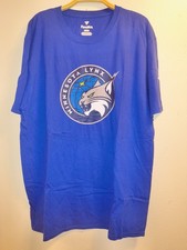 WNBA Minnesota Lynx Unisex Short Sleeve Navy Blue Crew Neck T-Shirt - M NWOT