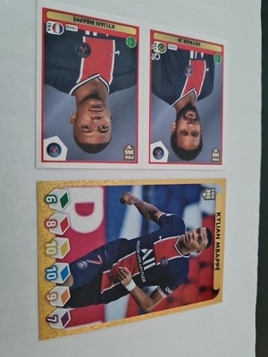 Kylian Mbappe Gold Sticker Panini Fifa 365 2020 2021 #333 #307