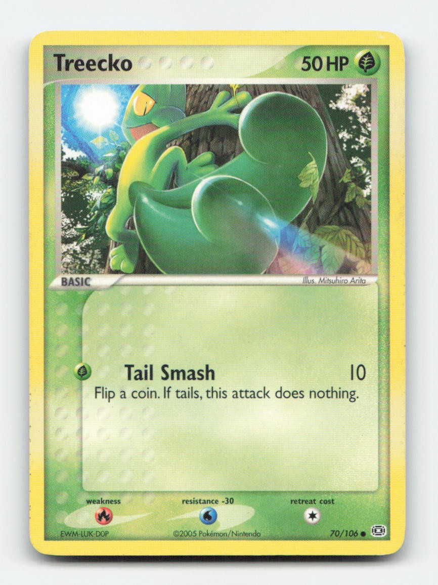 Treecko 70/106 - C EM - Pokemon MP