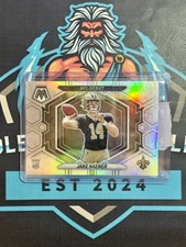 2023 Panini Mosaic - NFL Debut Silver Prizm #ND-7 Jake Haener (RC) Rookie