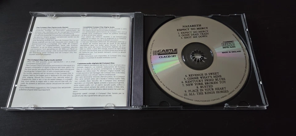 CD NAZARETH - EXPECT NO MERCY / TOP ZUSTAND - Bild 2 von 3