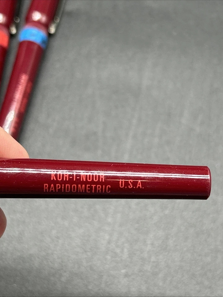 Винтажные быстродействующие ручки Koh-I-Noor высушенные/без чернил лот из 4 - Изображение 2 из 4