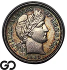 1903 Barber Dime, GREAT Album Toner, Near Gem BU++