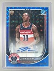 Jamir Watkins 2025 Bowman BCA-JW Blue Geometric Refractor Chrome Auto RC 136/150