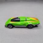 Vintage Hot Wheels Green Crack-Ups Exotic Bangster Car Diecast Toy 1984 Loose