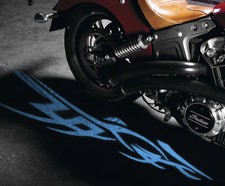 Xkglow Curbfx 2-piece Led Light Projector Optics - Tattoo Motorcycle Street Bike