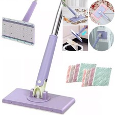 Snap Grip Mini Mop 71cm,Zero Touch Mini Mop,No Wash Lazy Mops Wet And Dry