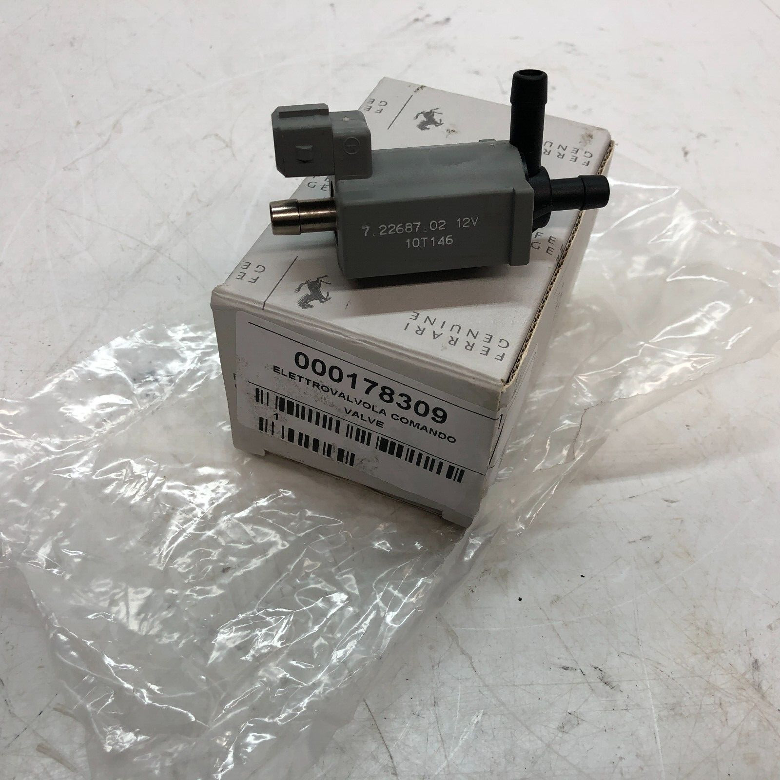 FERRARI SOLENOID VALVE 000178309 722687 OEM