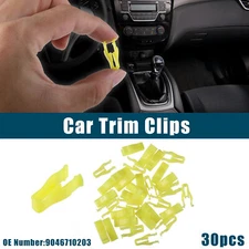 Car Interior Retainer Fitting Fastener Clip for Toyota for Lexus Yellow 30Pcs