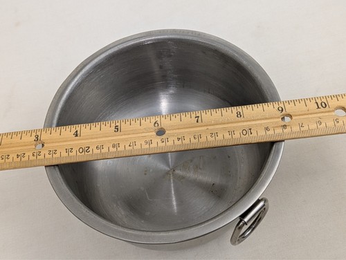 Holmar Stainless Steel Mixing Bowl Nesting Set w/ D-Rings Japan Vintage Lot of 3 - Picture 20 of 24