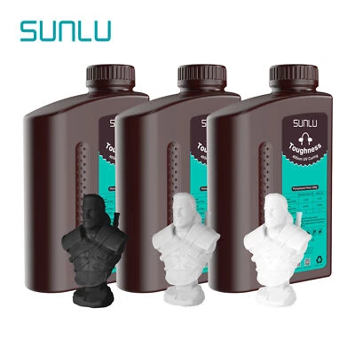SUNLU High Toughness 405nm Resina UV Alta tenacidad para impresora 3D SLA DE STOCK