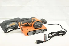 RIDGID 6.5 Amp Corded 3 in.W x 18 in.L Heavy-Duty Variable  Belt Sander-R27401