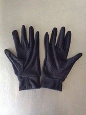 Womens XL Poly Spandex Black Gloves Tough Brand Texting