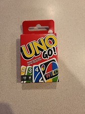 UNO Go Mini Card Game Mini Travel Pocket Sized By Mattel