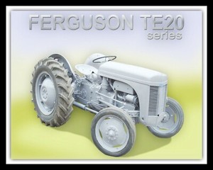 Tractor Credit Card Tin Farm TE20 Present