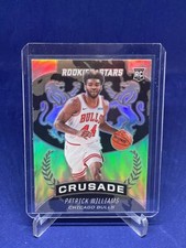 PATRICK WILLIAMS 2020-21 PANINI CHRONICLES CRUSADE SILVER PRIZM RC #518
