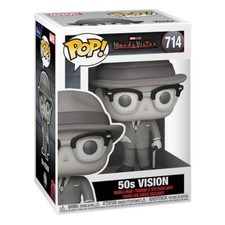 Funko WandaVision POP! Figura Vinilo TV Vision (años 50) #714 Nuevo/Embalaje Original