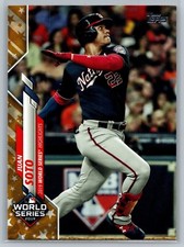 2020 Topps Gold Stars - World Series Highlights #6 Juan Soto