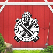 Springfield Armory Sticker Firearm Gun R232