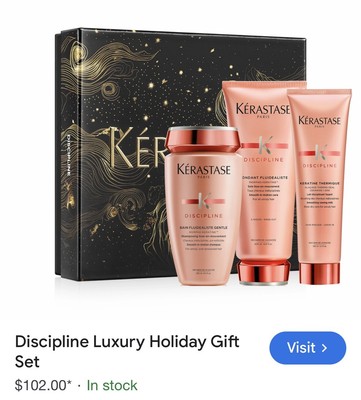 Kerastase Discipline Holiday Gift Set