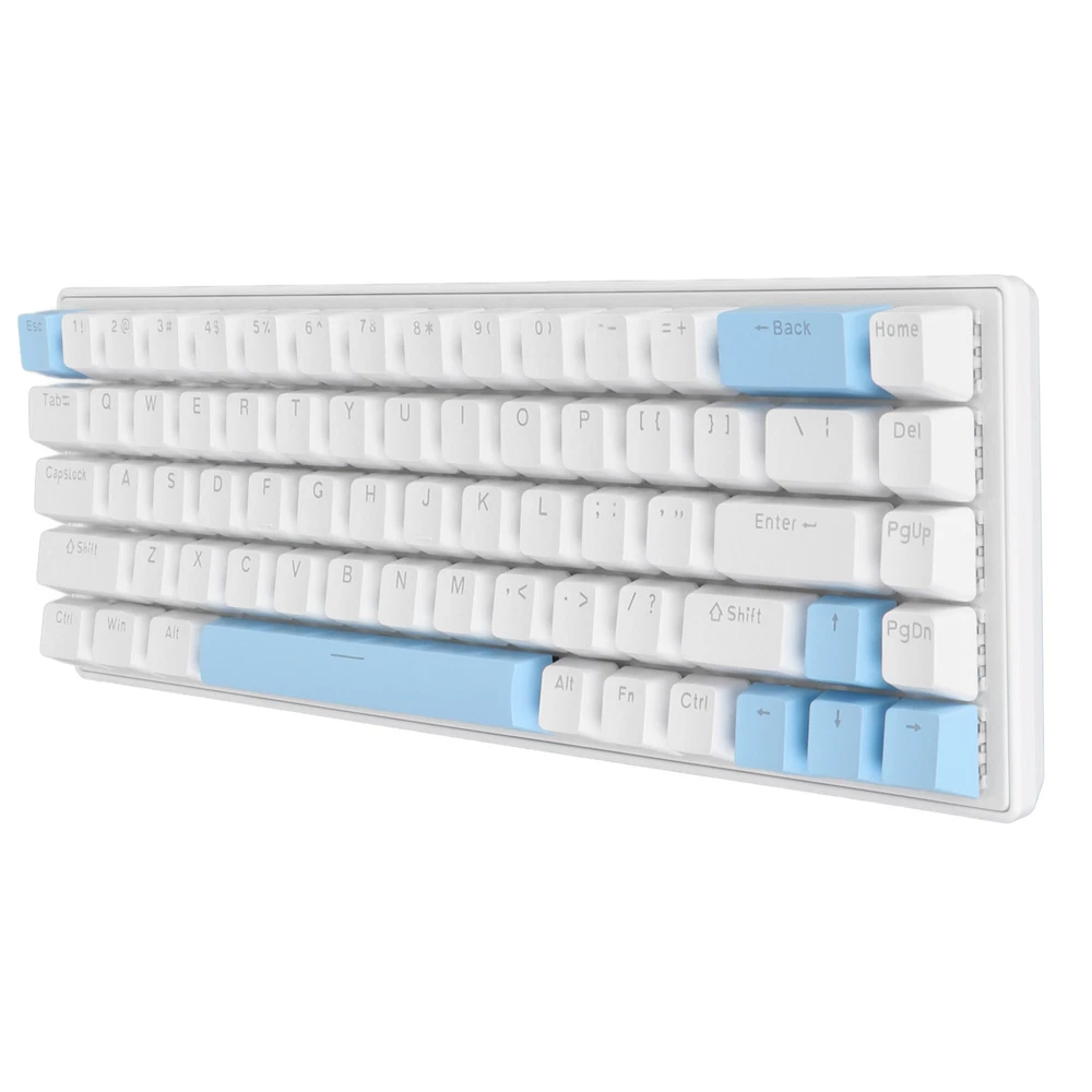 68-Key Compact RGB Mechanical Wired Keyboard with Backlit Design - BEA