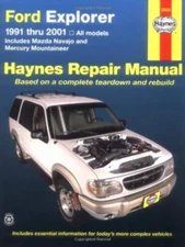 Ford Explorer 91-2001, incl Mazda Navajo/Mercury Mountaineer (Haynes Repair