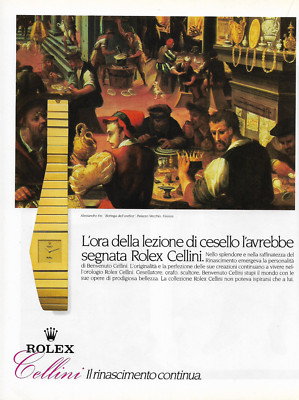Rolex King Midas 1985 - Vintage Werbung Ad Anzeige Reklame yellowed_vintageads