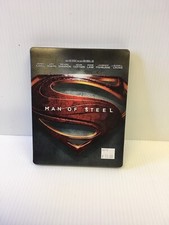 Man of Steel Blu-Ray, DVD 3 Disc Steelbook