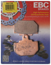 Passend für Honda FL 400 R RK/RL Pilot 1989-1993 EBC Scheibenbremsbeläge Beläge hinten FA111R