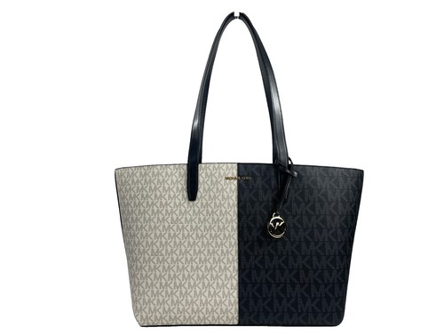 Michael Kors Jet Set Travel MD Double Pocket Tote Shoulder Bag MK