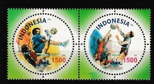 INDONESIA - Mi. 2371-72 Juegos Deportivos Nacionales Palembang 2004 Voleibol **/MNH