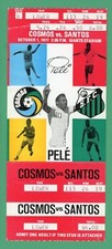 Pele Last Game 10/1/1977 Soccer Unused Ticket NY Cosmos v Santos Football Club