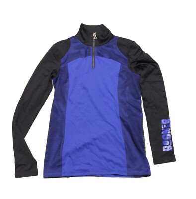 Bogner Womens Ski Sweater Pullover RAFAELA Black Blue Size 36 S New