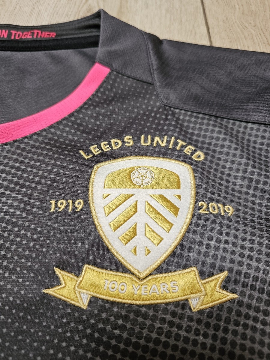 LEEDS UNITED 2019 2020 THIRD 100 YEARS FOOTBALL SHIRT SOCCER