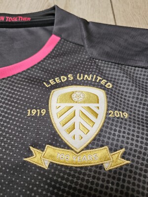 LEEDS UNITED 2019 2020 THIRD 100 YEARS FOOTBALL SHIRT SOCCER