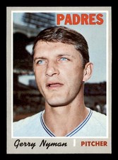 1970 Topps Baseball #644 Gerry Nyman NM *d2